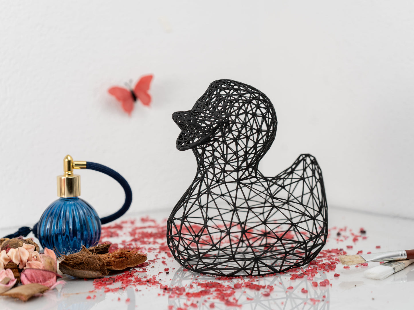 Modern Duck Sculpture