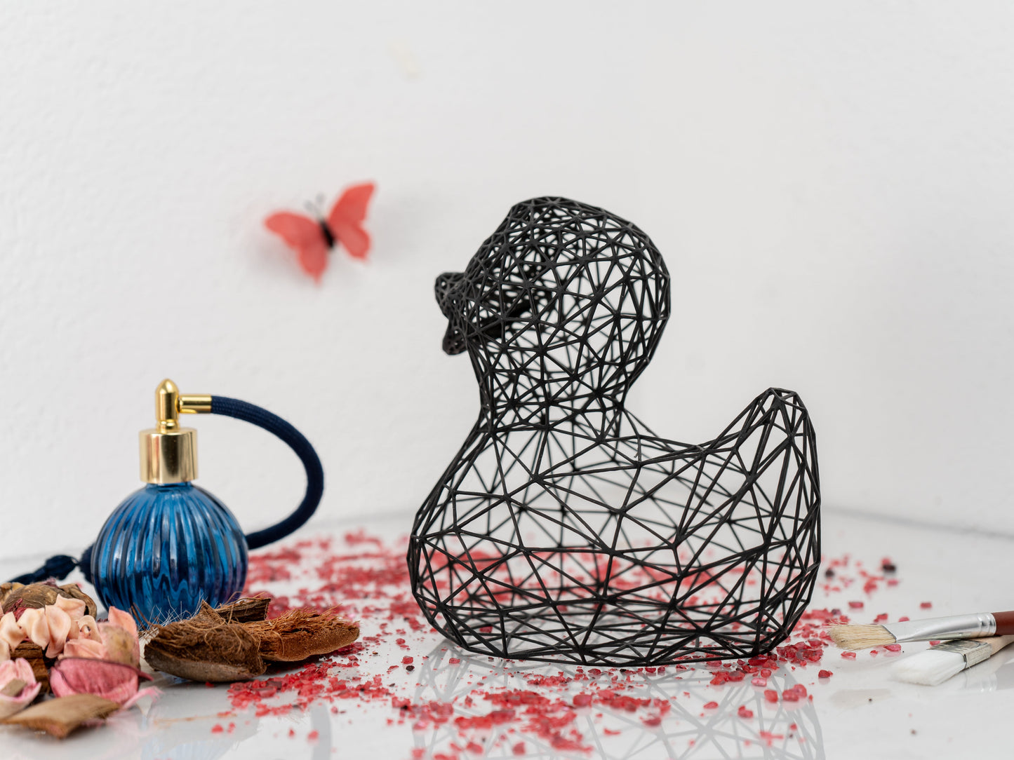 Modern Duck Sculpture