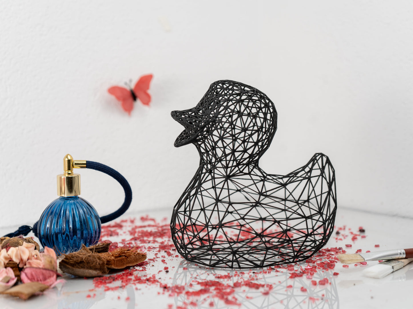 Modern Duck Sculpture
