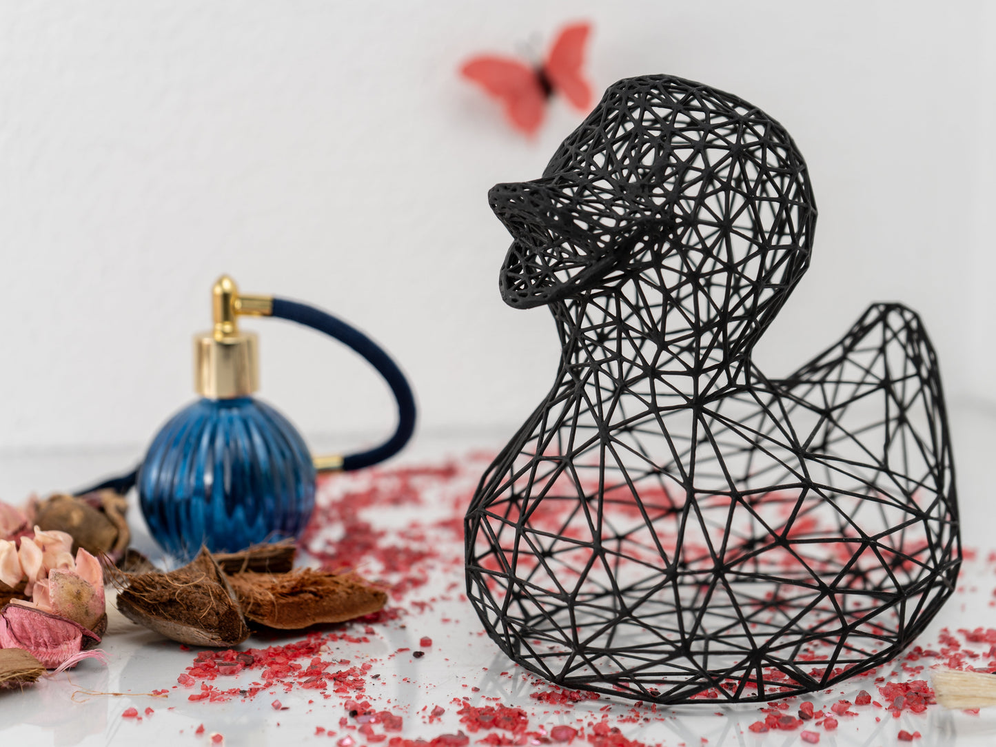 Modern Duck Sculpture
